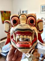💚 ANTIKE ASIATISCHE MASKE 💚 CH SAMMLUNG
