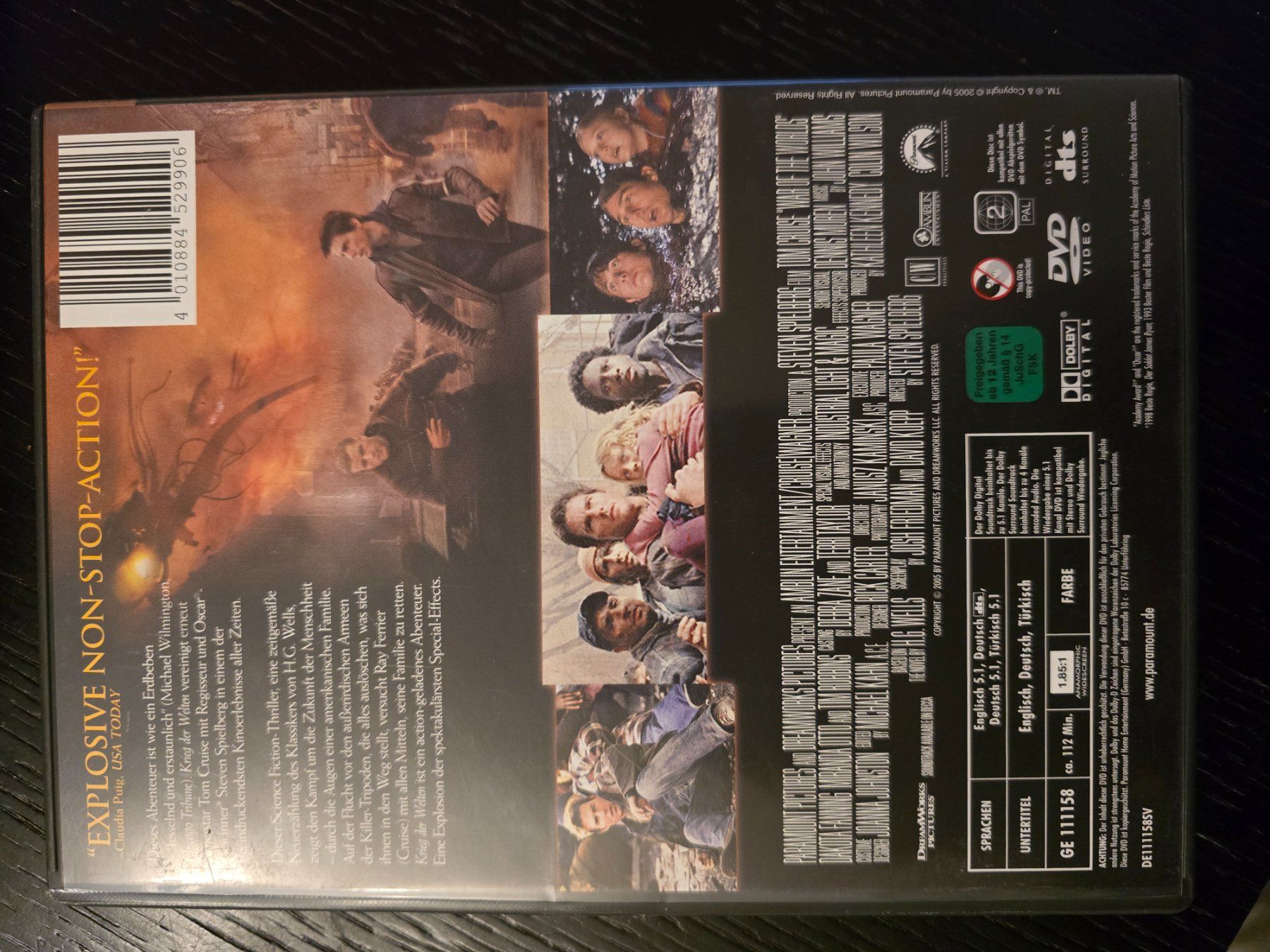 Alle DVDs: DVD Krieg der Welten – Gebraucht aus Büttikon AG von Amineah 1