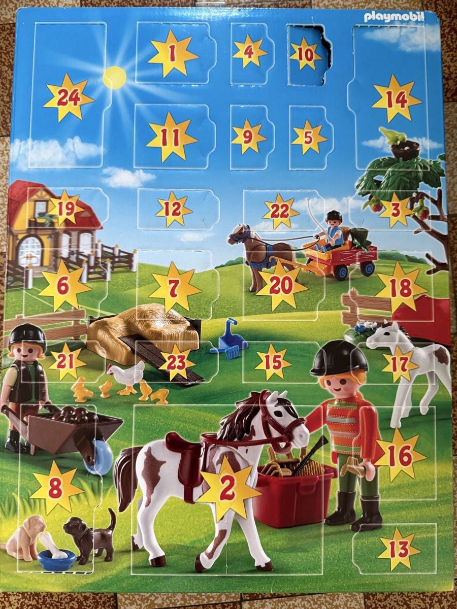 Playmobil Kalender: Playmobil Adventskalender – Gebraucht aus Arlesheim von 12sxlssdf