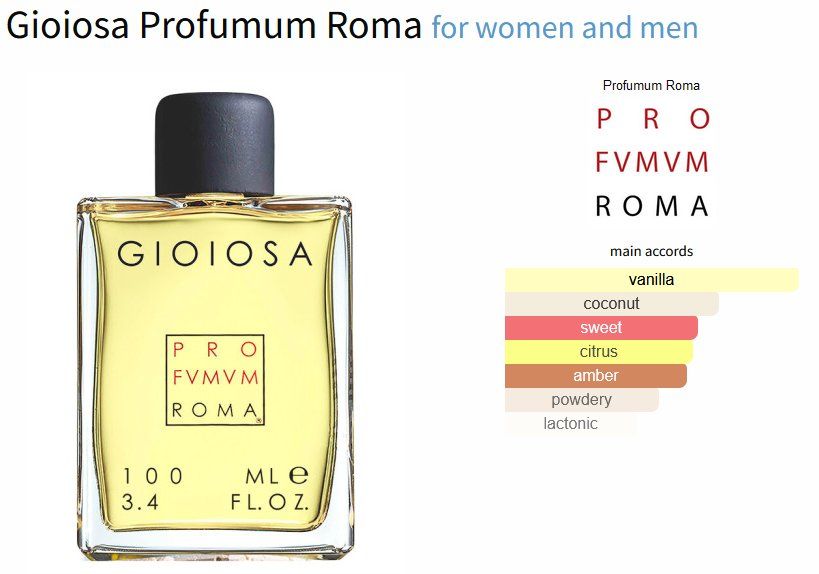 Profumi & Eau de Toilette: Profumum Roma Gioiosa Sample/Probe 1-10ml – Nuovo (secondo la descrizione) da Marly venduto da springcloud247 2