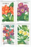 Briefmarken "Blumen". Rumänien