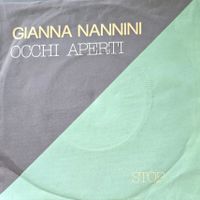 Vinyl-Single Gianna Nannini - Occhi Aperti