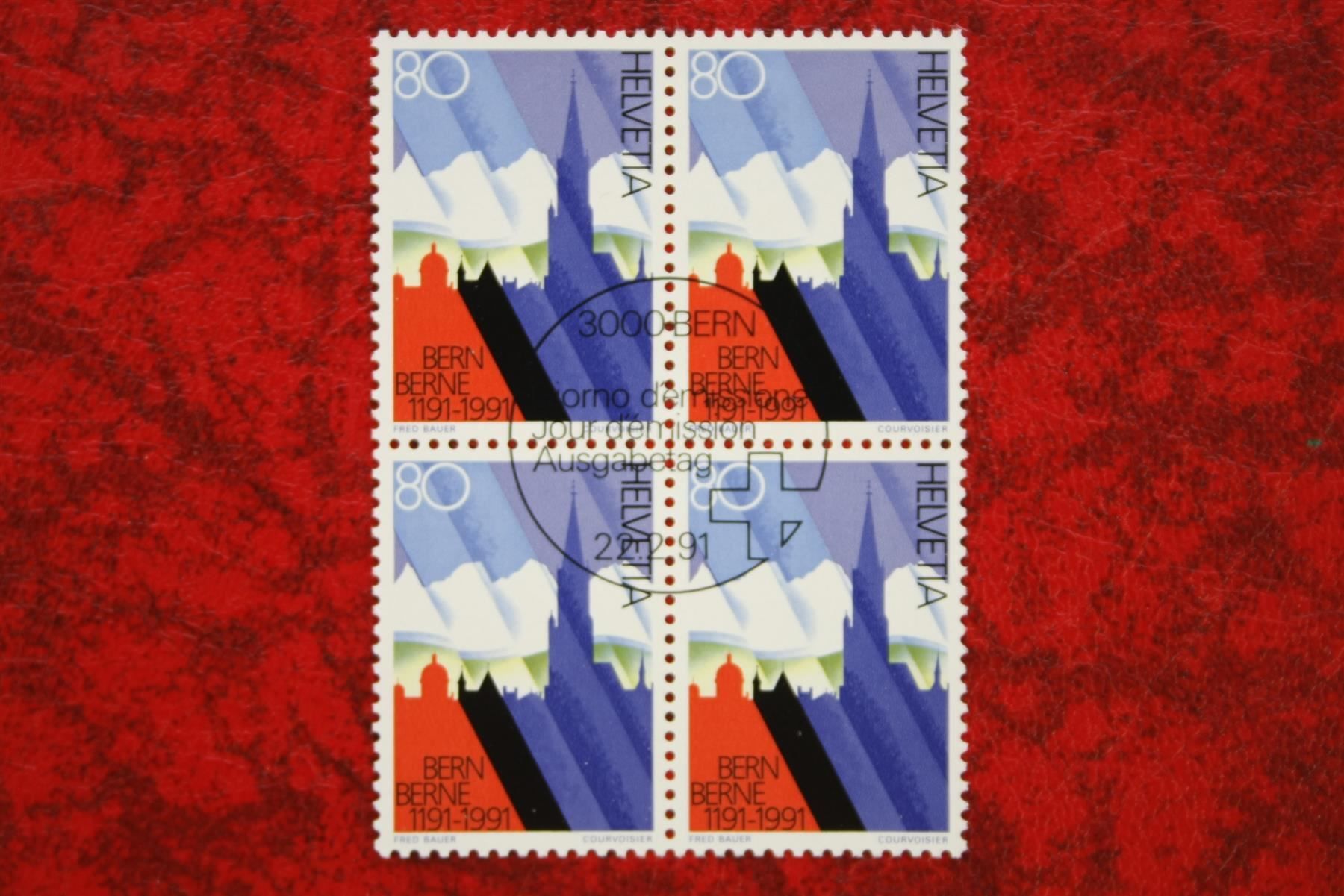 Tous les timbres: 1991: 806 Et. mit Gummi – Neuf (Voir description) à Deitingen par Lglobi