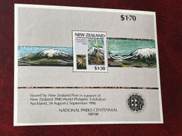 **Brief Title:**

Neuseeland Briefmarke Tongariro Nationalpa
