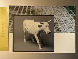 AK von Kühe Kunst Projekt / Hans Arp