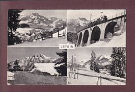 LEYSIN - 4 images - 1966