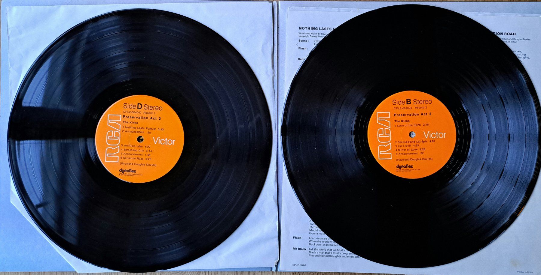 Schallplatten: The Kinks - Preservation Act 2 (2 LP) – Gebraucht aus Meggen von Ricardokoch 3
