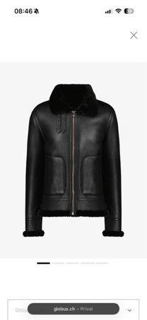 LEONARDO Lederjacke schwarz neu