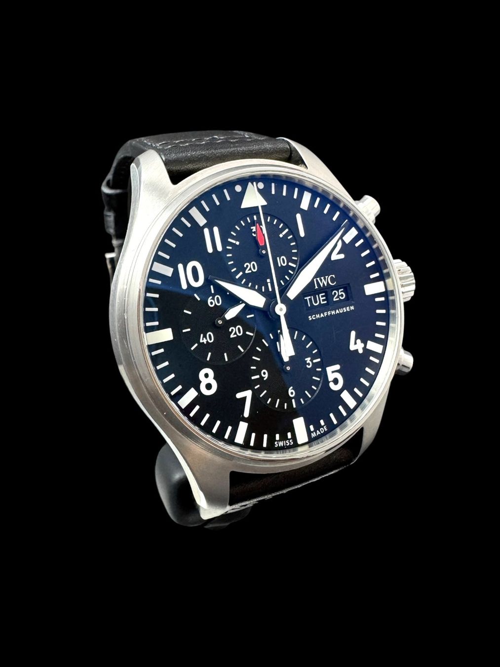 IWC Orologi: IWC Fliegerchronograph Day-Date Automatic 43mm Fullset*U1364 – Usato da Zürich venduto da GalerieInauen 3