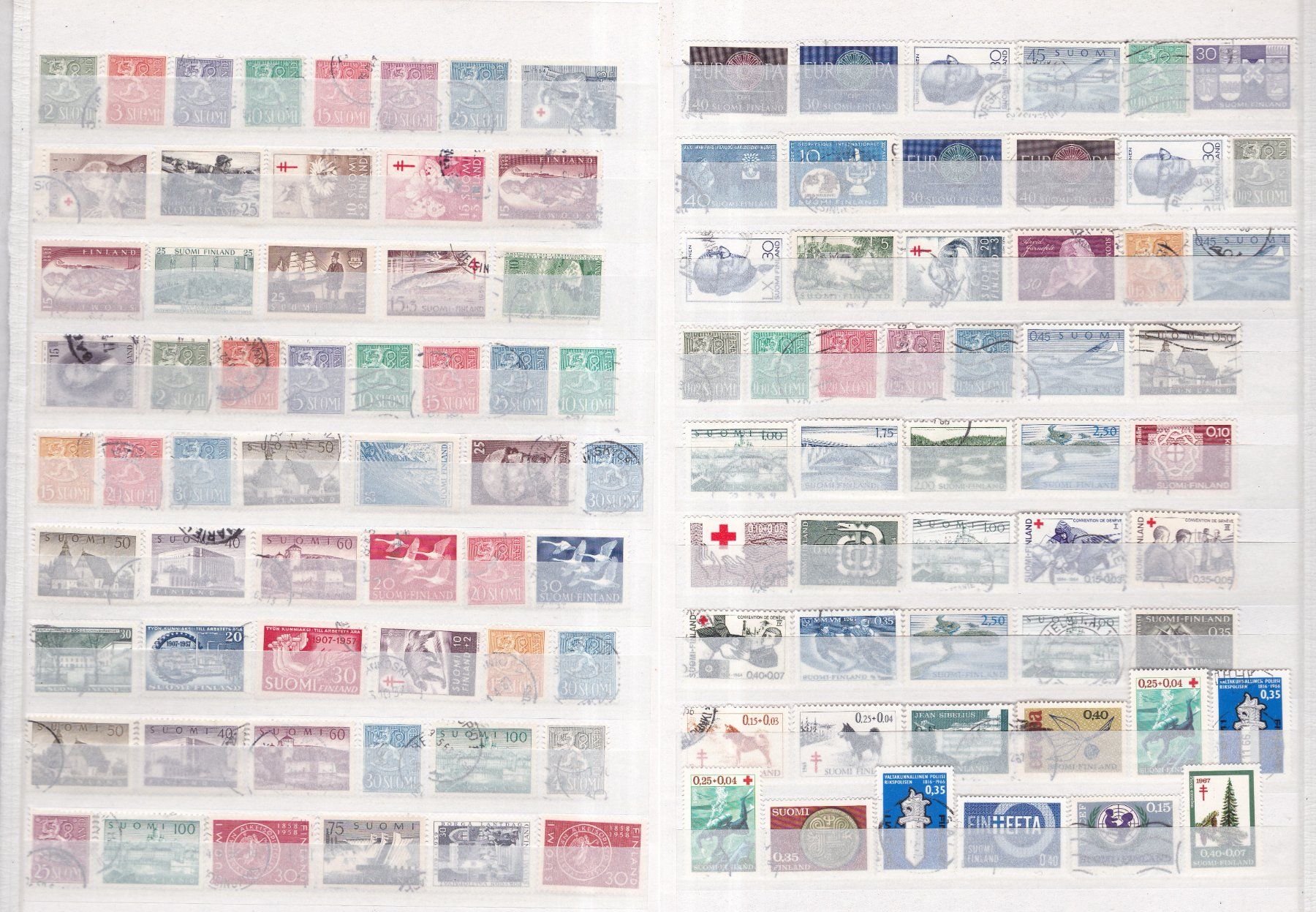 Tous les timbres: Briefmarkensammlung "Finnland" – D'occasion à Münchwilen AG par Nesar 2