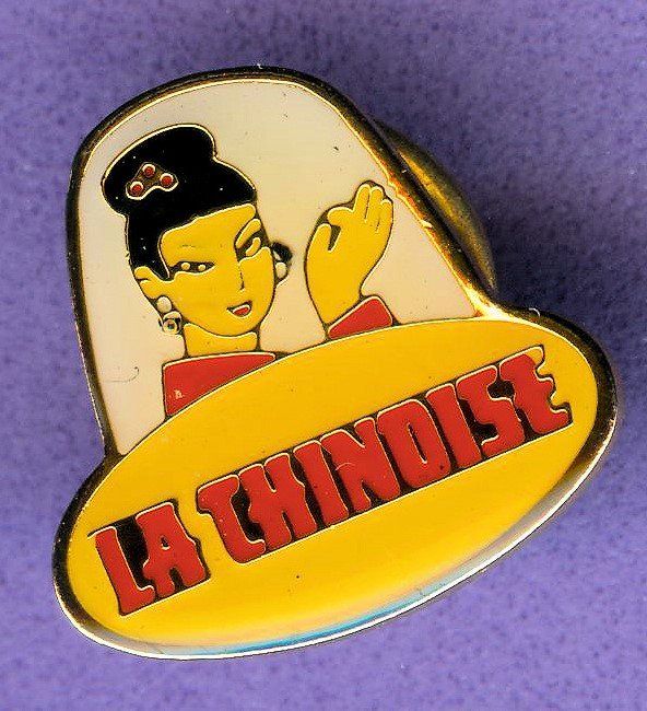 Placchette & Badge: LA CHINOISE  Teigwaren – Usato da Winterthur venduto da Sammleroase