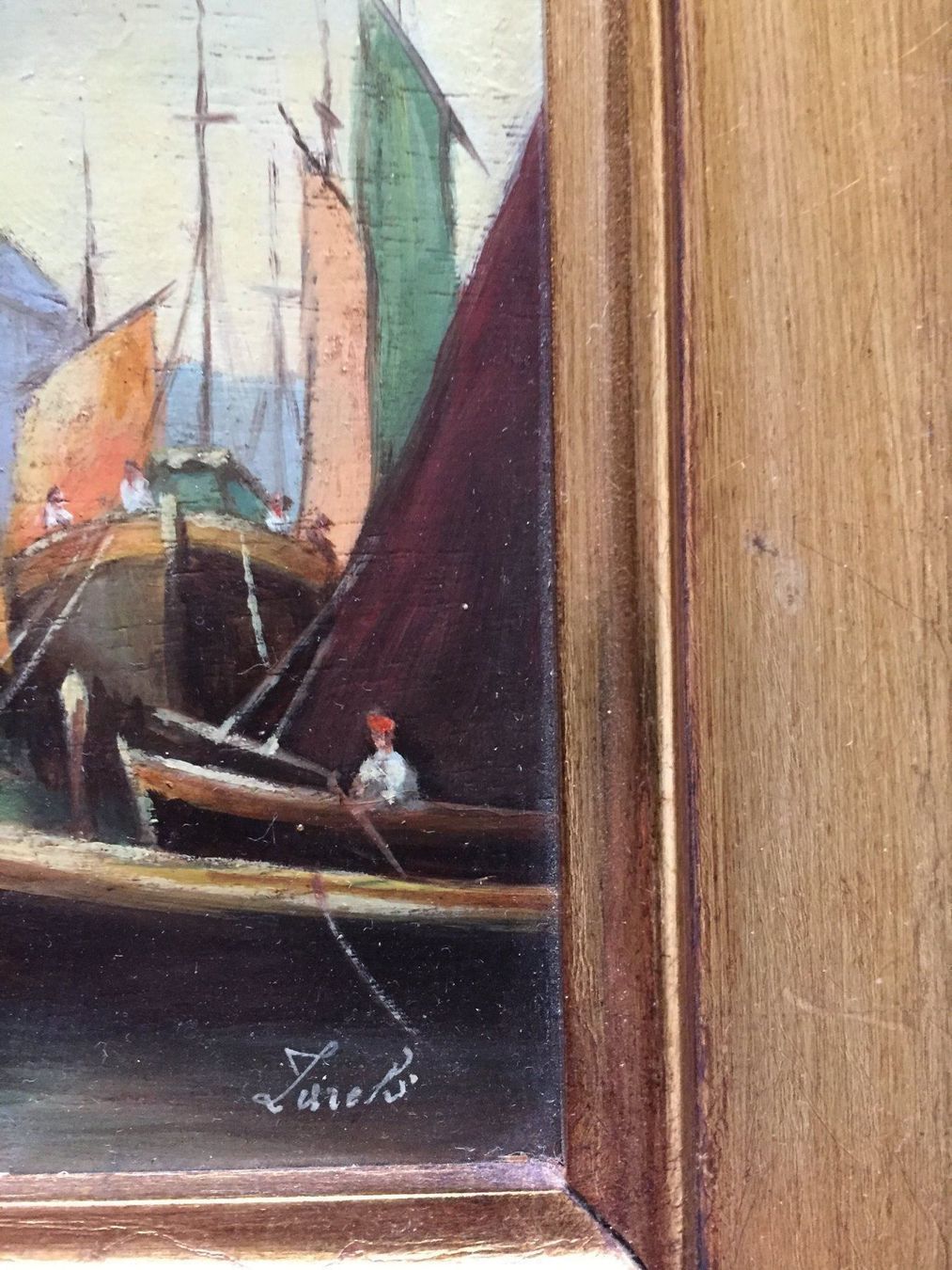 Dipinti: Alter Hafen Triest – Usato da Frauenfeld venduto da nilodep 4
