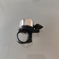 Fahrradklingel silber schwarz gebraucht guter Zustand