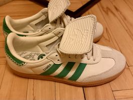 Adidas Samba Sneaker weiss grün 40.5 wie neu!