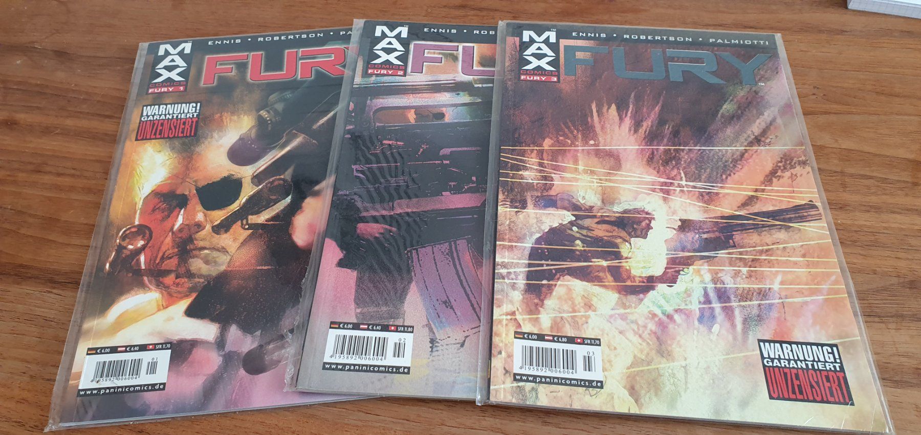 Comics: Fury 1-3 – Gebraucht aus Jona von Blitzi82