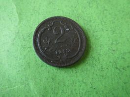 Oesterreich 1913, 2 Heller