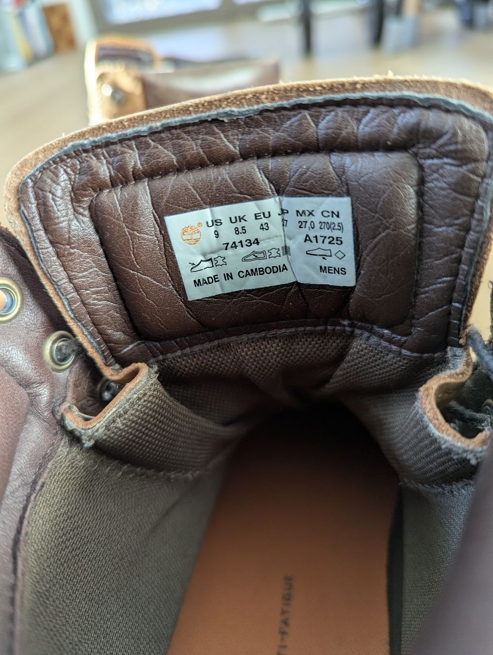 Timberland Scarpe da uomo: Timberland Boots 43 – Usato da Adetswil venduto da Gitanes77 4