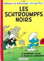 Les Schtroumpfs noirs - 1974 Dos rond TBE