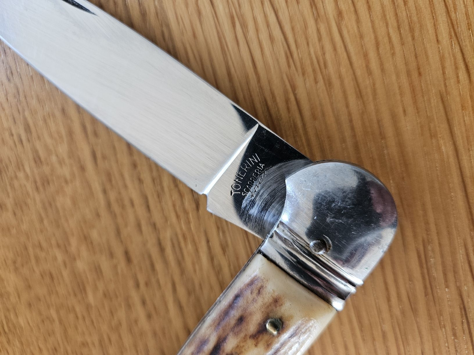Accessori: Tonerini Jagdmesser mit Horn – Usato da Bern venduto da Respirit 3