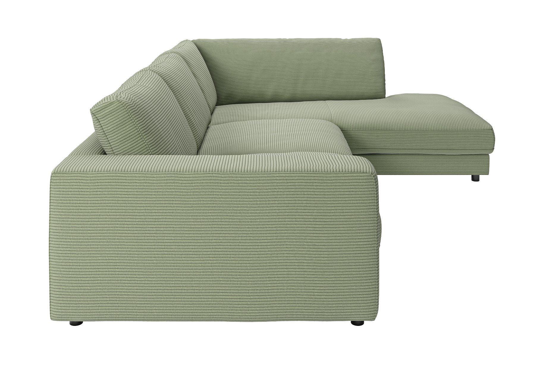 Divani: Ecksofa High End in Cord turtle Rechts – Nuovo e nell'imballaggio originale da Bischofszell venduto da deluxe-moebel 3
