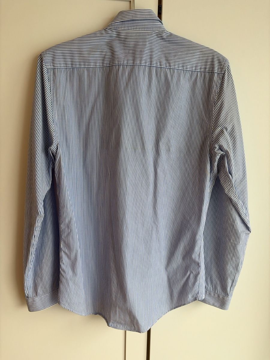 Hemden: Herren Hemd gestreift blau weiss – Gebraucht aus Zürich von Vittelo 3