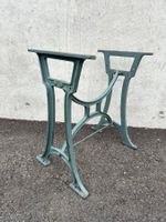 Tischbeine Gusseisen, Tischgestell Vintage Industrial Design