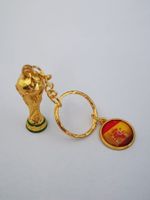Fussball Fanartikel Schlüsselanhänger WM Pokal Spanien