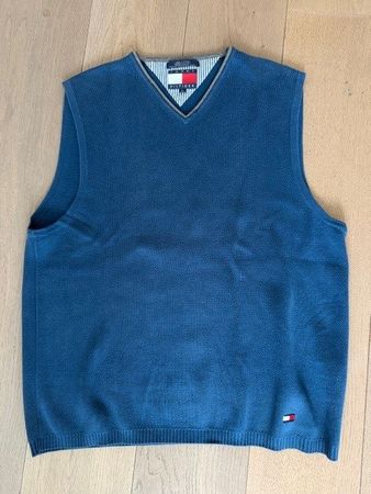 Tommy Hilfiger Herren Weste, Grösse L, Blau