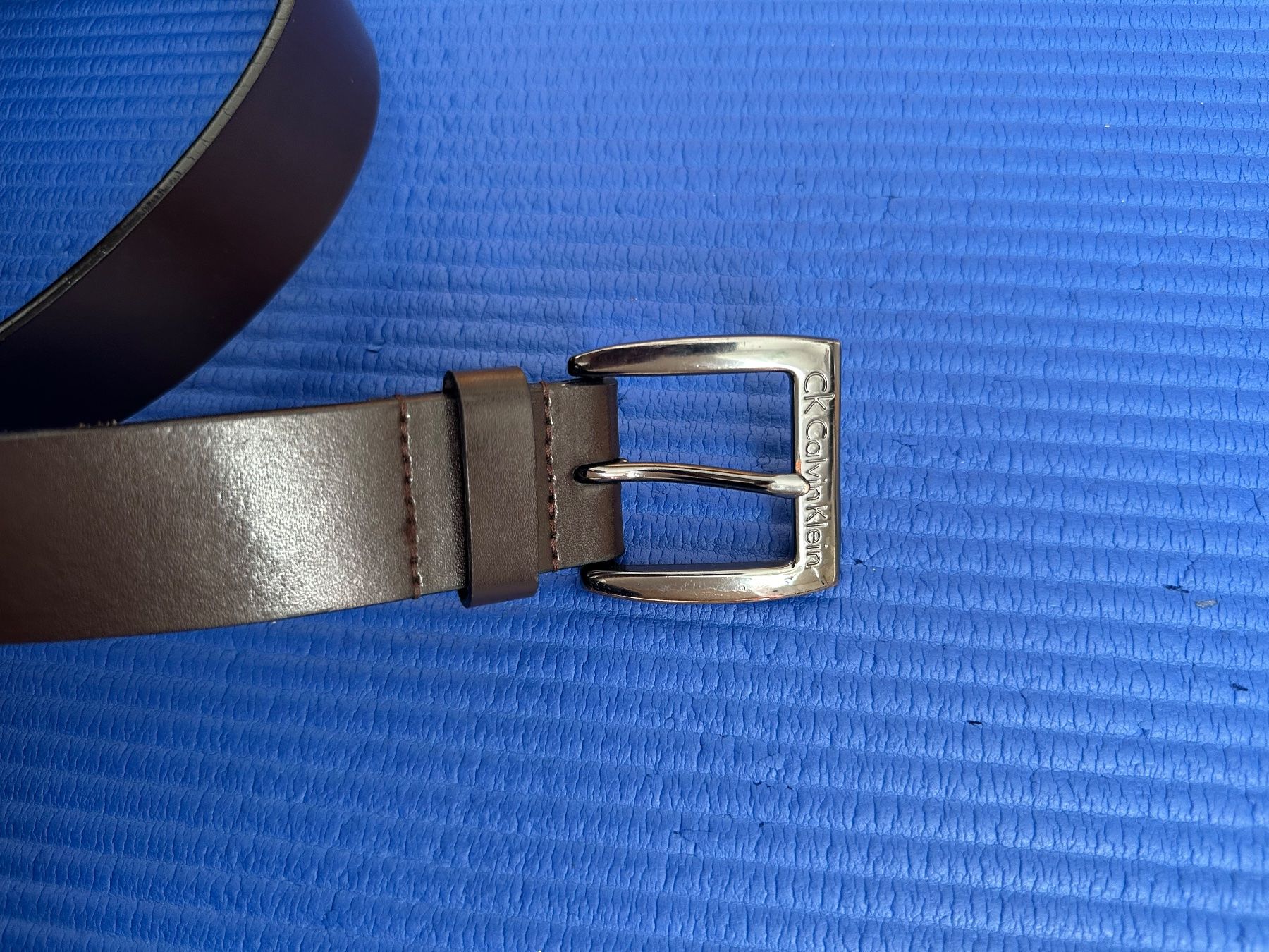 Calvin Klein Cinture: Calvin Klein Ledergürtel Braun – Usato da Zürich venduto da kuszi