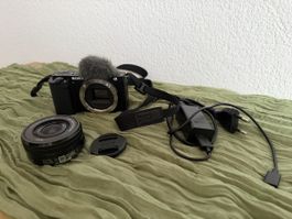 Sony ZV-E10 16-50mm Objektiv mit Tasche