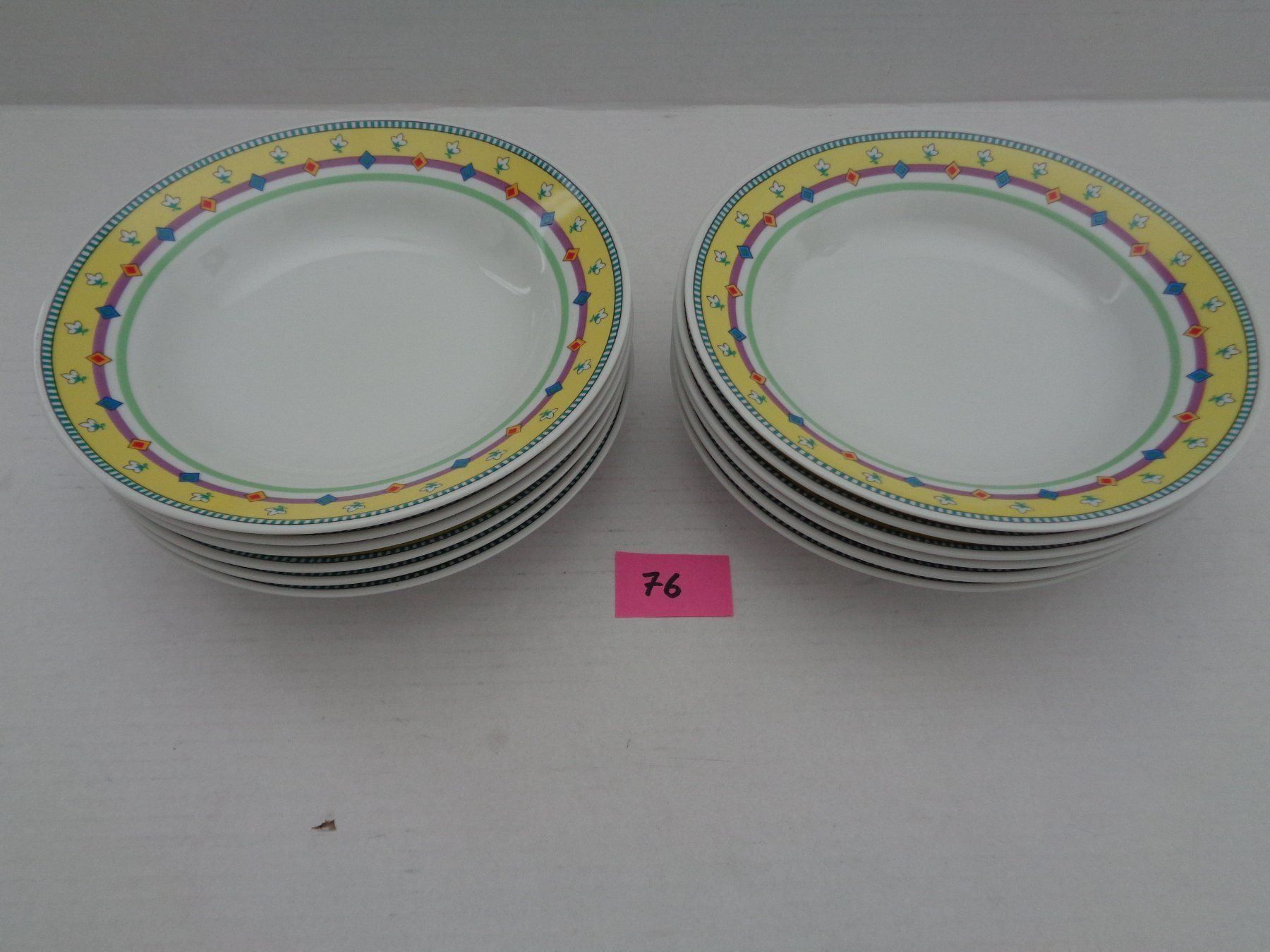 Assiettes: 6 Suppenteller Botticelli Design – D'occasion à Chur par omonia 3