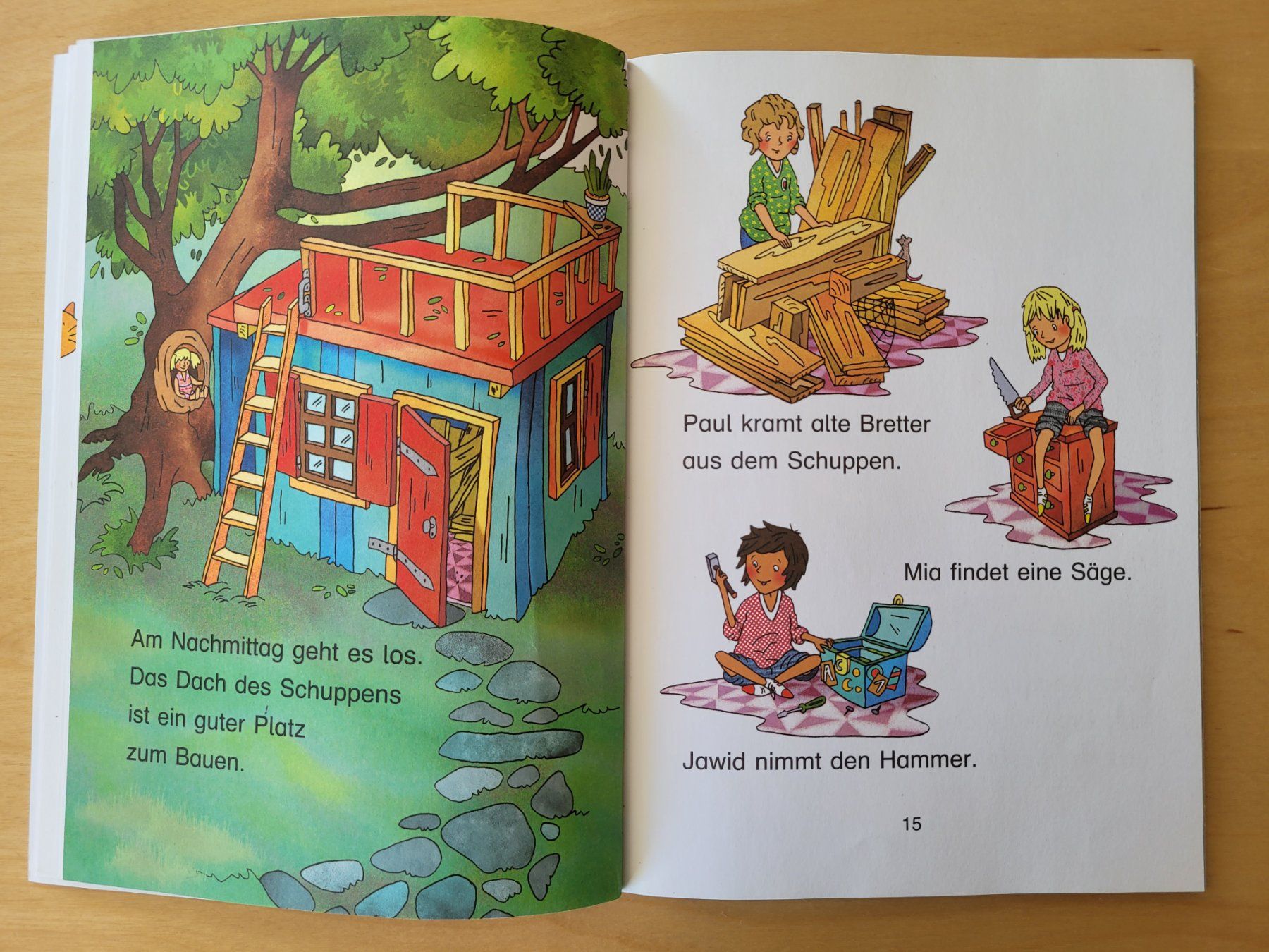 Libri: Drei Freunde und ein Baumhaus - Erstleseheft – Usato da Wiesendangen venduto da samoalk 2