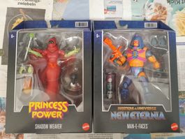 Masters of the Universe Shadow Weaver und Man-E-Faces
