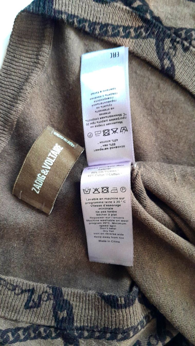 Lotti di vestiti: Pull/Pullover der Marke Zadig & Voltaire Paris, Damen/Herren – Usato da Uster venduto da nga_8q6d 5
