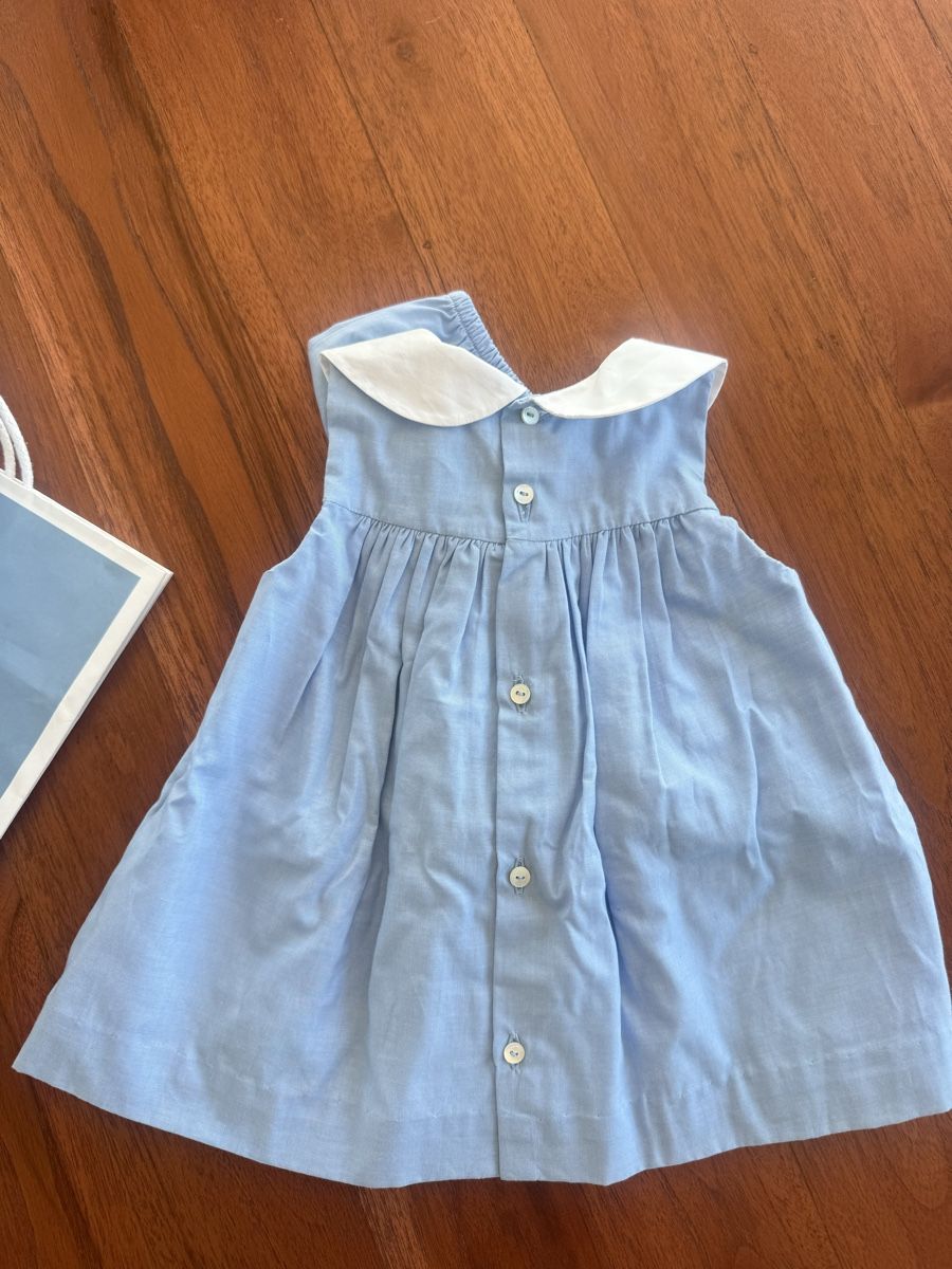 Jacadi Kleider & Röcke: Jacadi Kleid hellblau mit Vögeln Grösse 6M neu – Neu und originalverpackt aus Neuhausen von ddelucia87 4