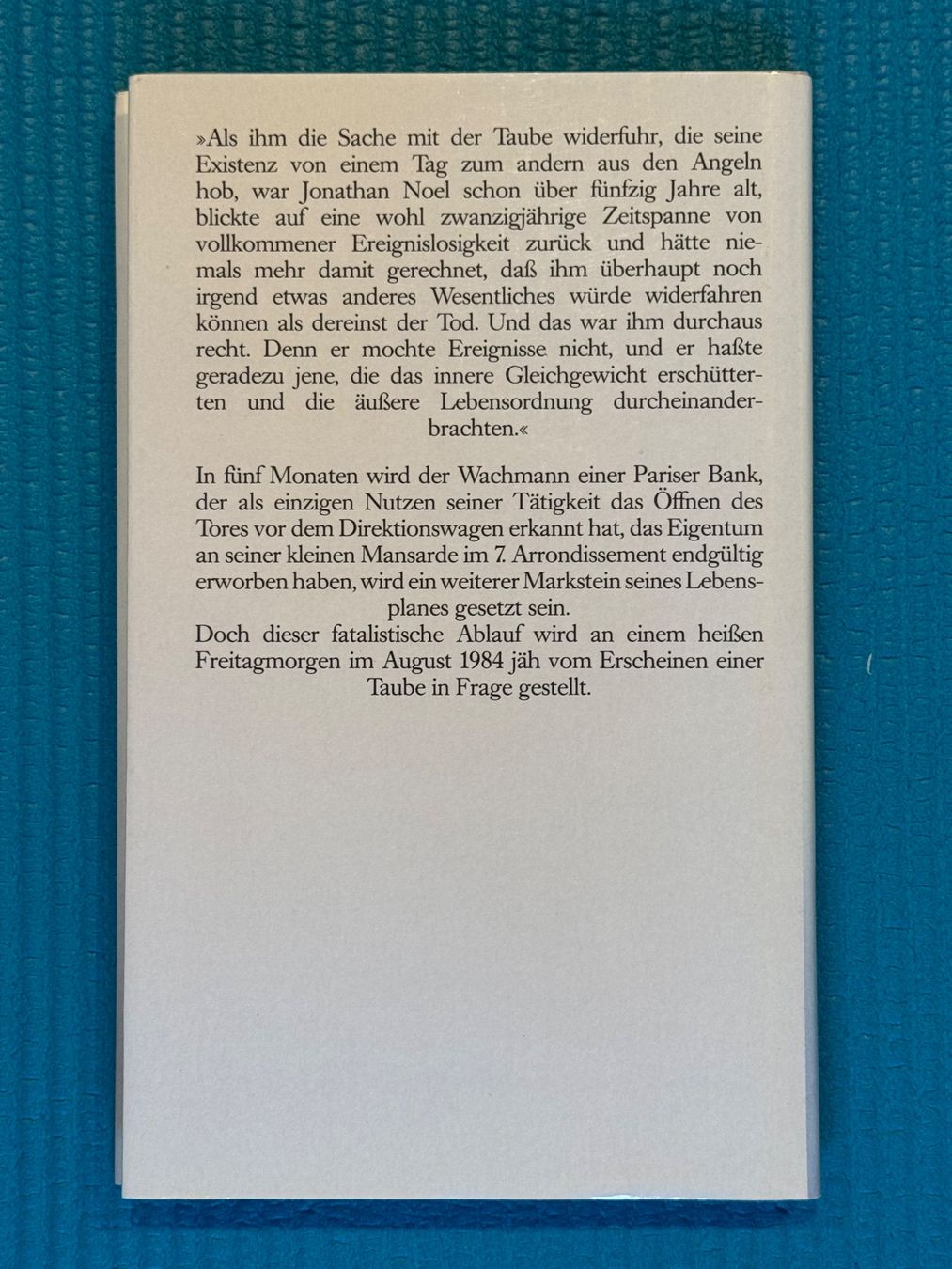 Bücher: Die Taube | Patrick Süskind – Gebraucht aus Aesch (Neftenbach) von Maece_ 1
