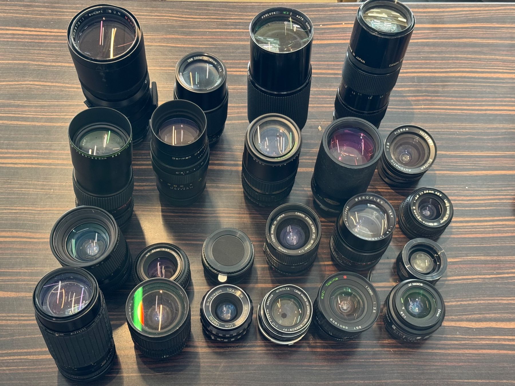 Obiettivi: Lot diverse Kamera Objektive – Difettoso da Zürich venduto da KochphotoAG