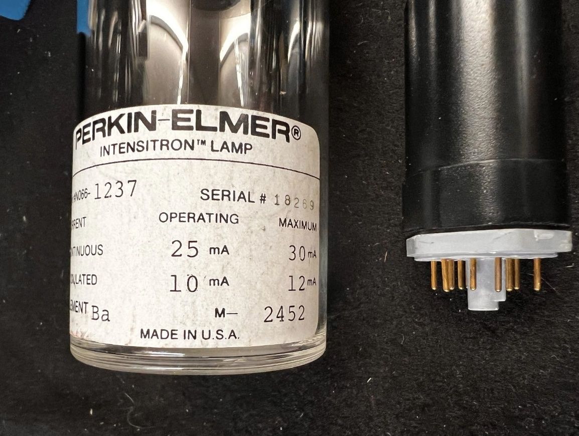 Attrezzature mediche: Perkin Elmer Element Ba Intensitron Hohlkatodenlampe – Usato da Nebikon venduto da schnischna80 1