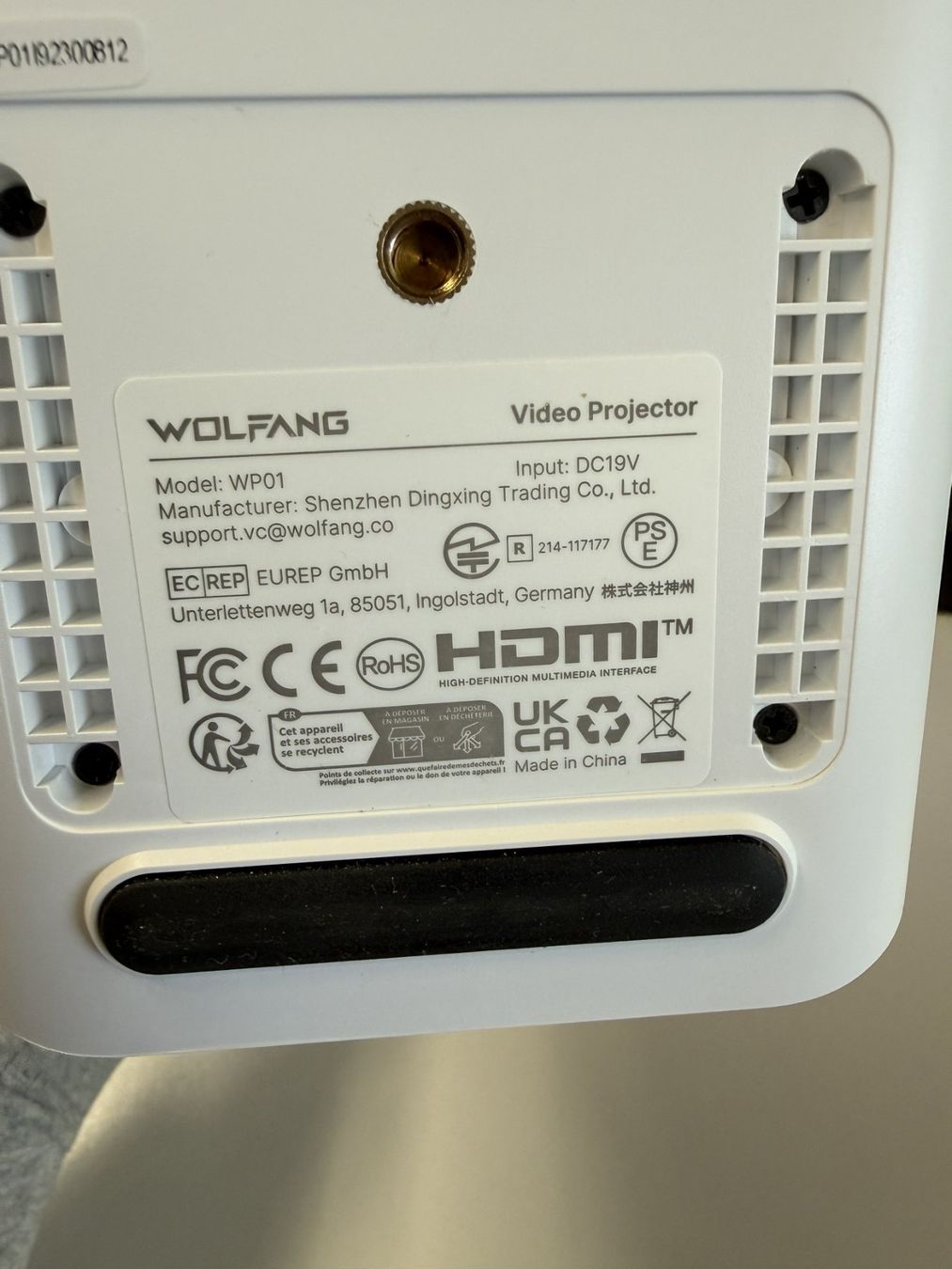 Proiettori: Wolfang Mini Beamer 4K – Usato da Heimenschwand venduto da Baehler-gartenbau 5