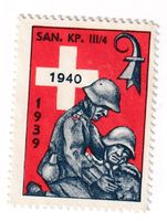 Soldaten Briefmarke