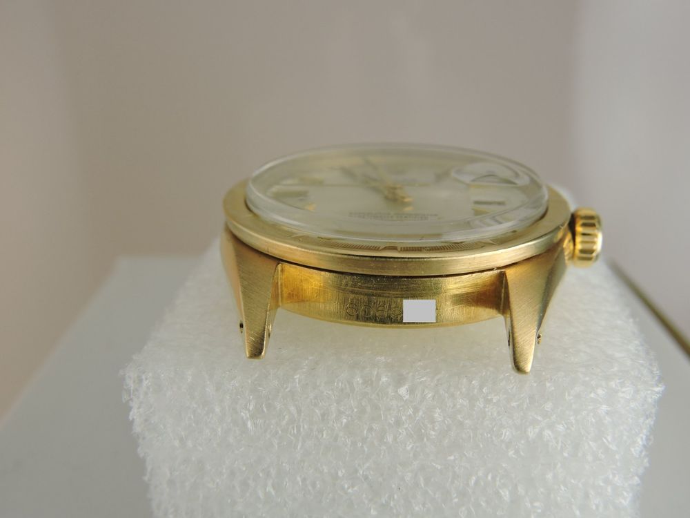 Rolex Orologi: 1967 Rolex Oyster Perpetual Date 18k Yellow Gold - Serviced – Usato da Bern venduto da Vintage-Oyster 7