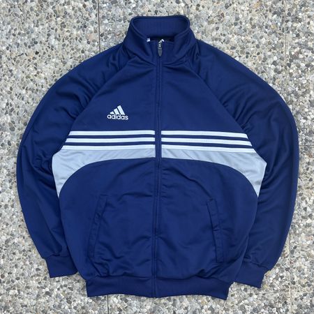 Vintage Adidas Blue Track Jacket