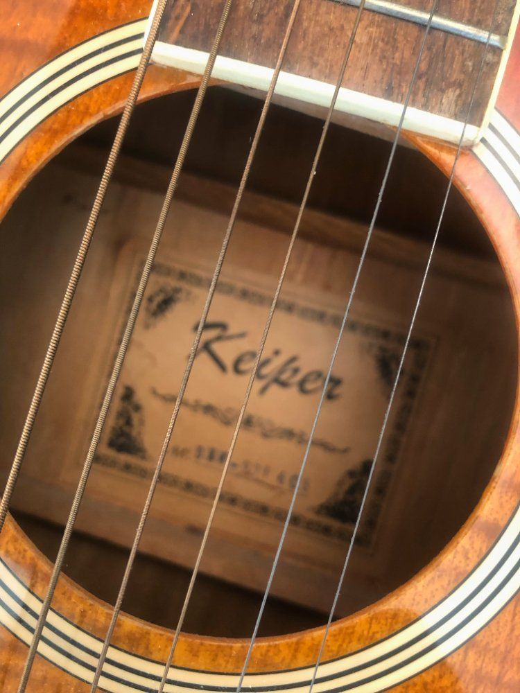 Musikinstrumente: Keiper Akustik-Gitarre – Gebraucht aus Männedorf von ste_b6y7 3