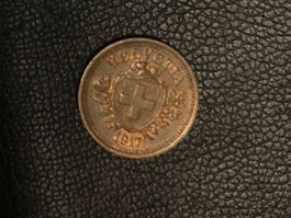 1917 - 1 RAPPEN UNZ