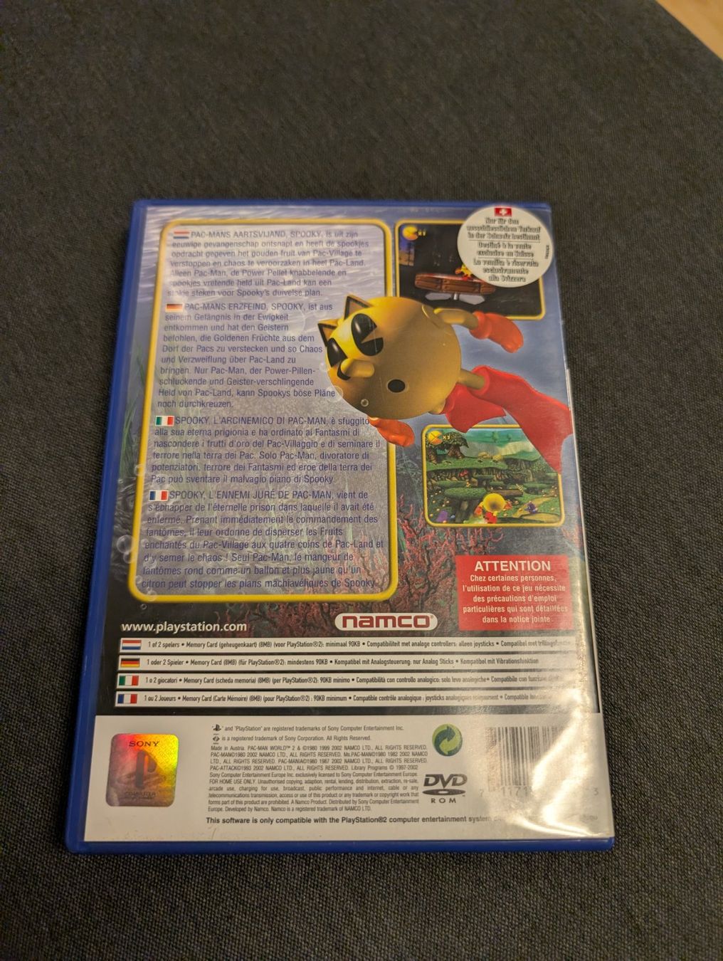Spiele: Pac man World 2 Sony playstation 2 – Gebraucht aus Giubiasco von Ticinerd 1