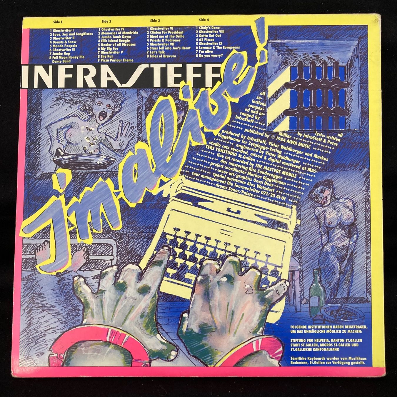 Schallplatten: Infrasteff / Im Alive ! (DLP) – Gebraucht aus St.Gallen von Out-take 1