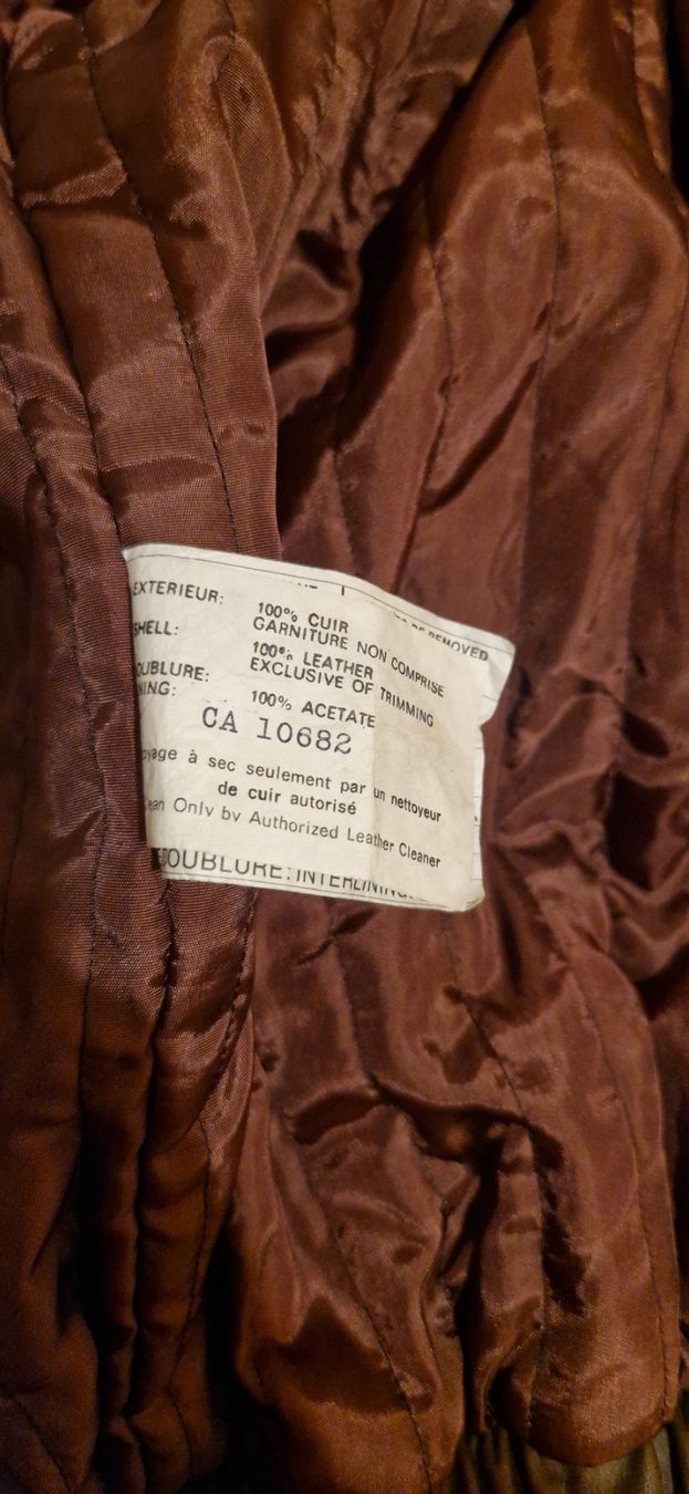 Jacken: Braune Vintage Lammfell Lederjacke, Gr. 44 – Gebraucht aus Andermatt von nin_ks9v 6