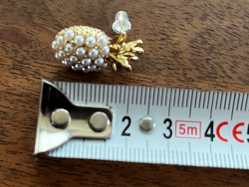Ohrringe & -stecker: Sommerliche Ananas Ohrringe mit Perlen – Neu und originalverpackt aus Gams von Mariawicca 7