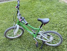 Woom 3, 16 Zoll, Automagic, Diamant grün, Kindervelo