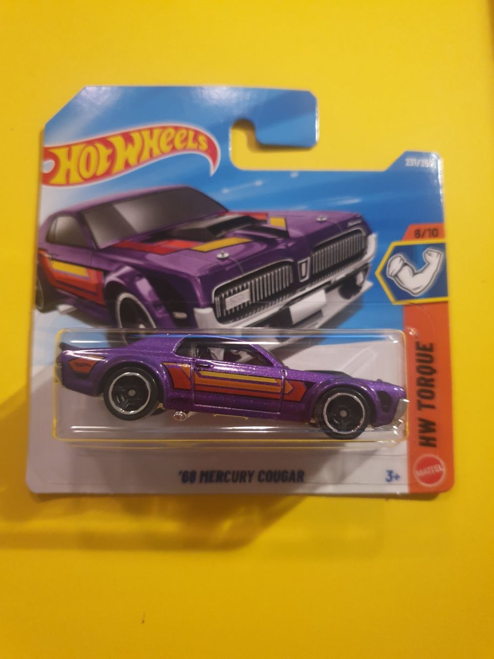 Hot Wheels Modellini d'auto: Hot Wheels '68 MERCURY COUGAR – Nuovo e nell'imballaggio originale da Oftringen venduto da Rotor 1
